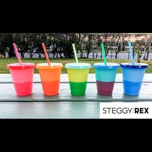 Color Changing Cups 🌈 16oz Set of 5